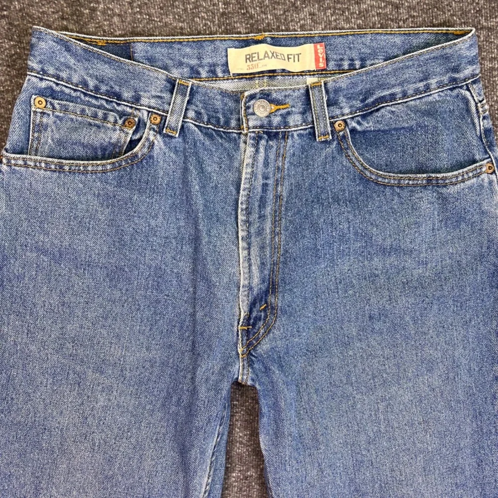 Levis 550 Jeans Mens 32x31 Blue Denim Relaxed Tapered Casual High Rise Retro Y2K